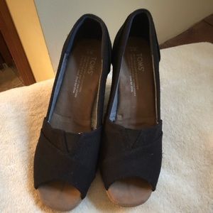 TOMs wedge sandals